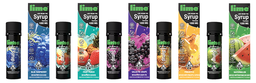 Lime THC Syrup