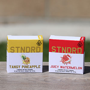 STNDRD Gummies, Medicated Gummies, THC infused gummies